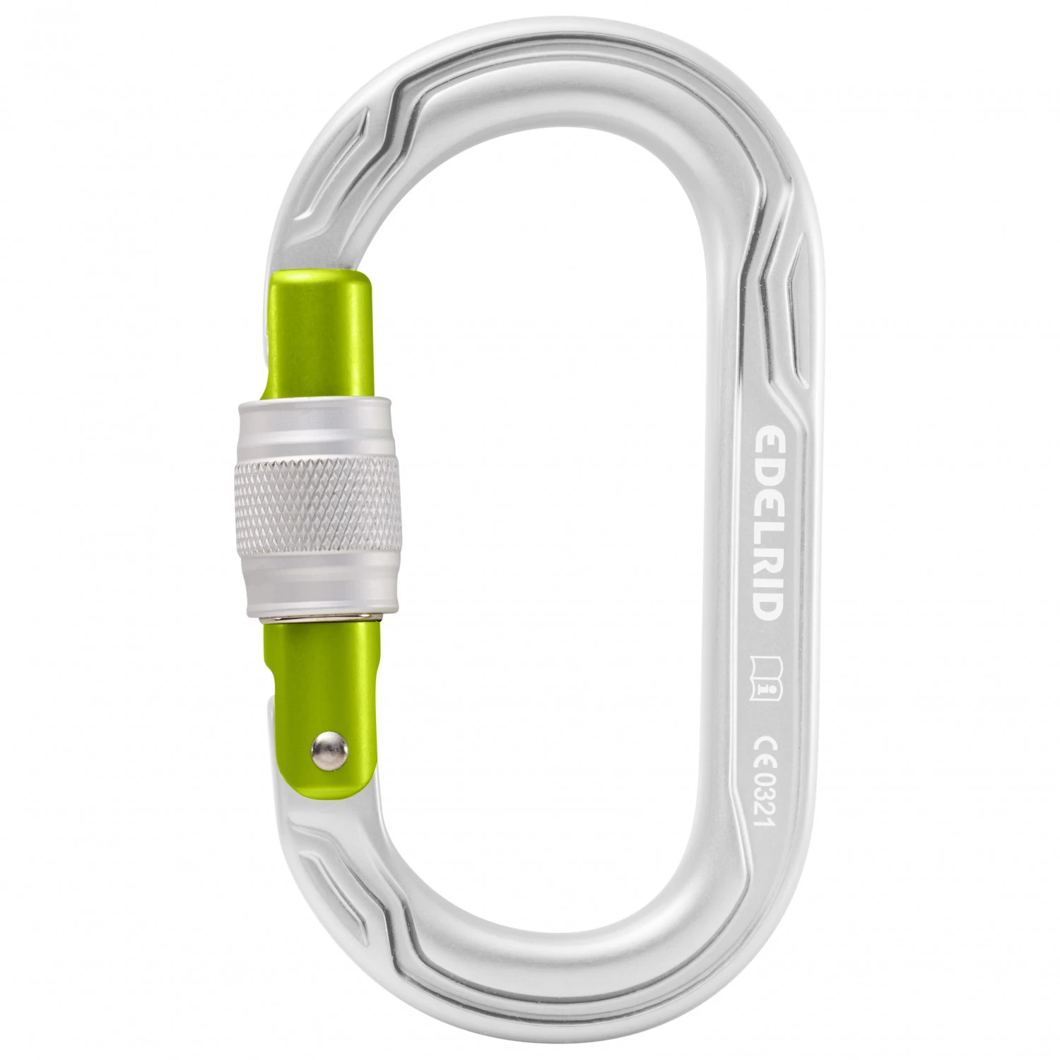 Edelrid Oval Power 2500 Screw II - Schraubkarabiner 2 Edelrid Oval Power 2500 Screw II - Schraubkarabiner – Bild 2