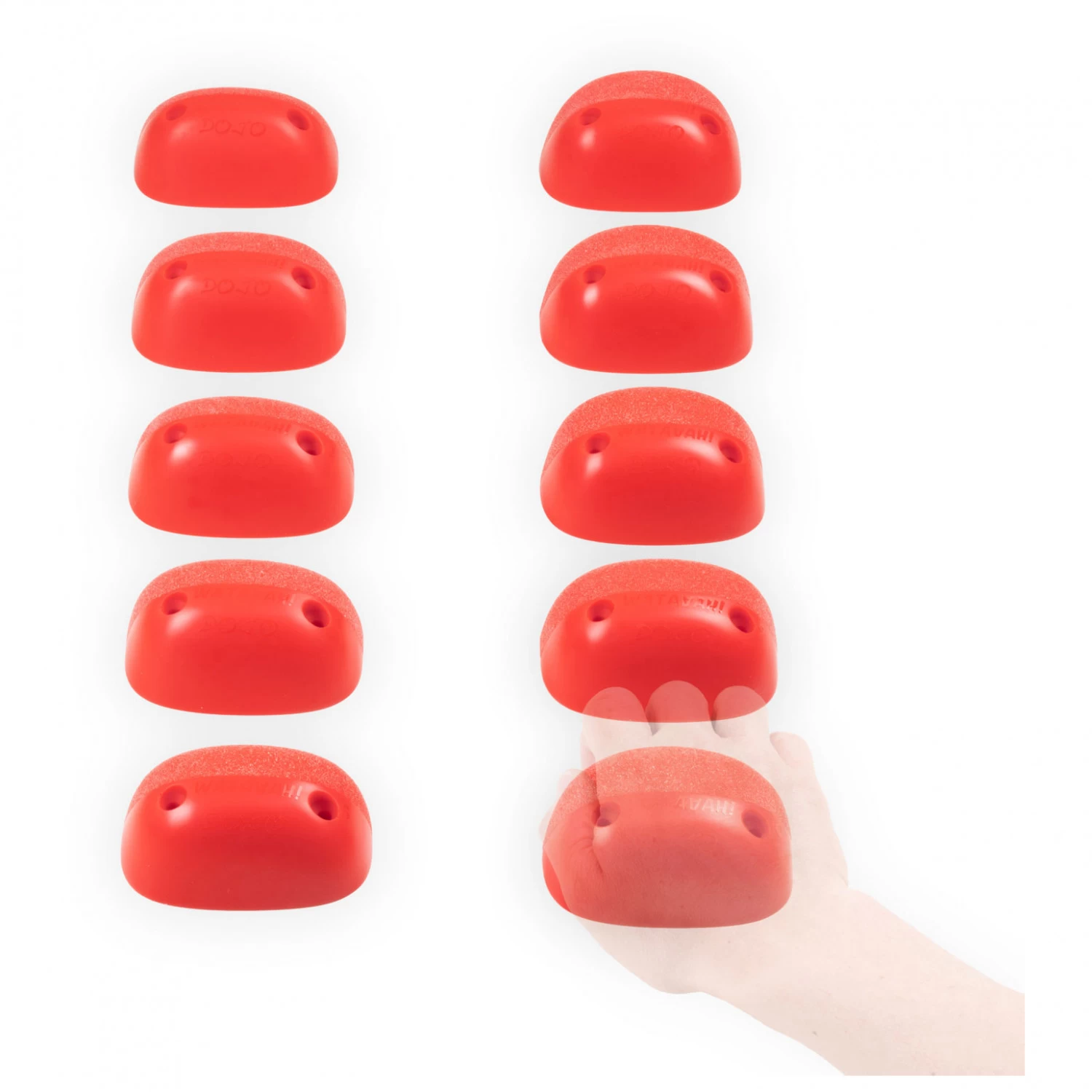 Dojo 3 - Klettergriffe 2 Dojo 3 - Klettergriffe – Bild 2